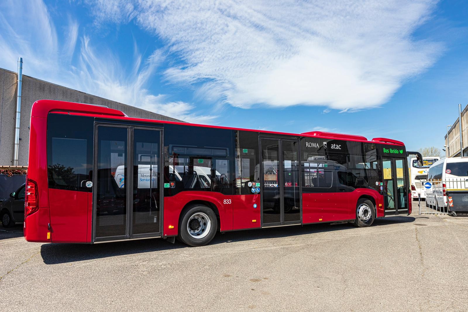 Roma La Flotta Atac Si Trasforma In Servizio I Nuovi Bus Mild Hybrid